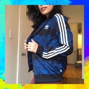 Adidas Floral Track Jacket